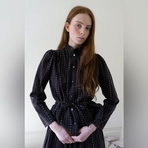 Ovate Thomasin Shirt - Folk Stripe